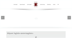 Desktop Screenshot of eszikoptika.hu