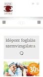 Mobile Screenshot of eszikoptika.hu